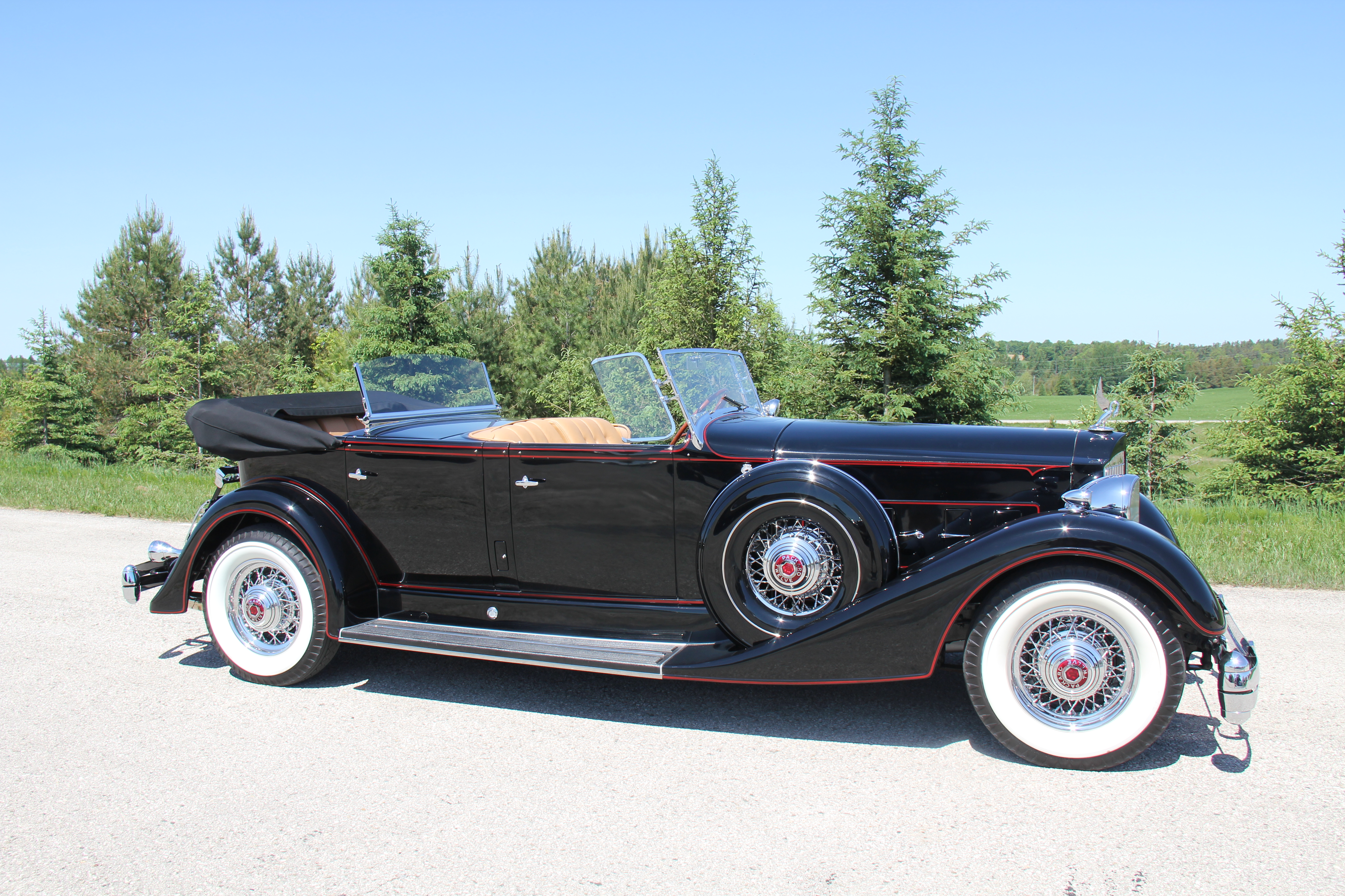 1934 PACKARD 1107/741 DUAL COWL PHEATON
