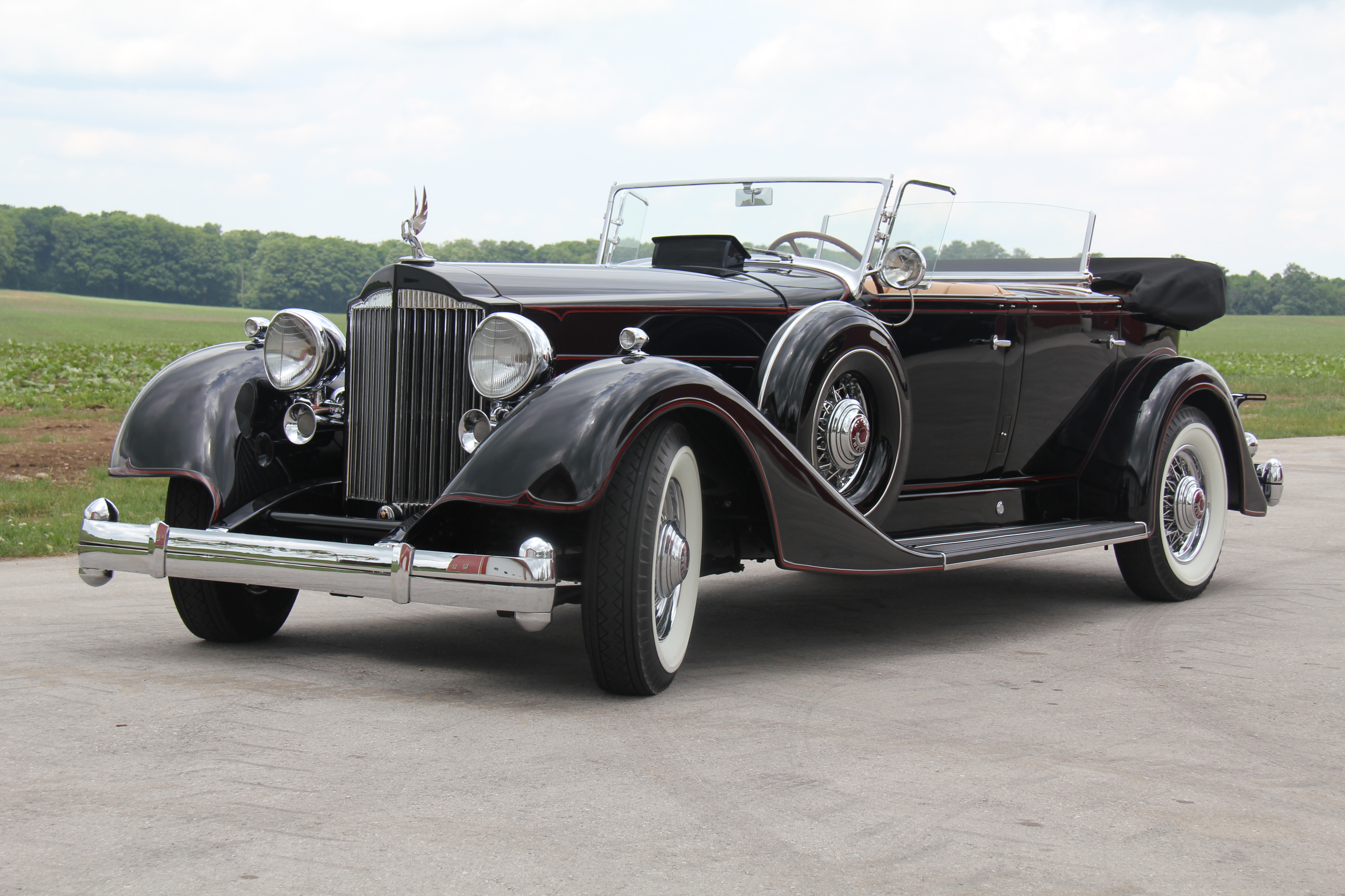 1934 1107/741 DUAL COWL PHAETON PACKARD TWELVE