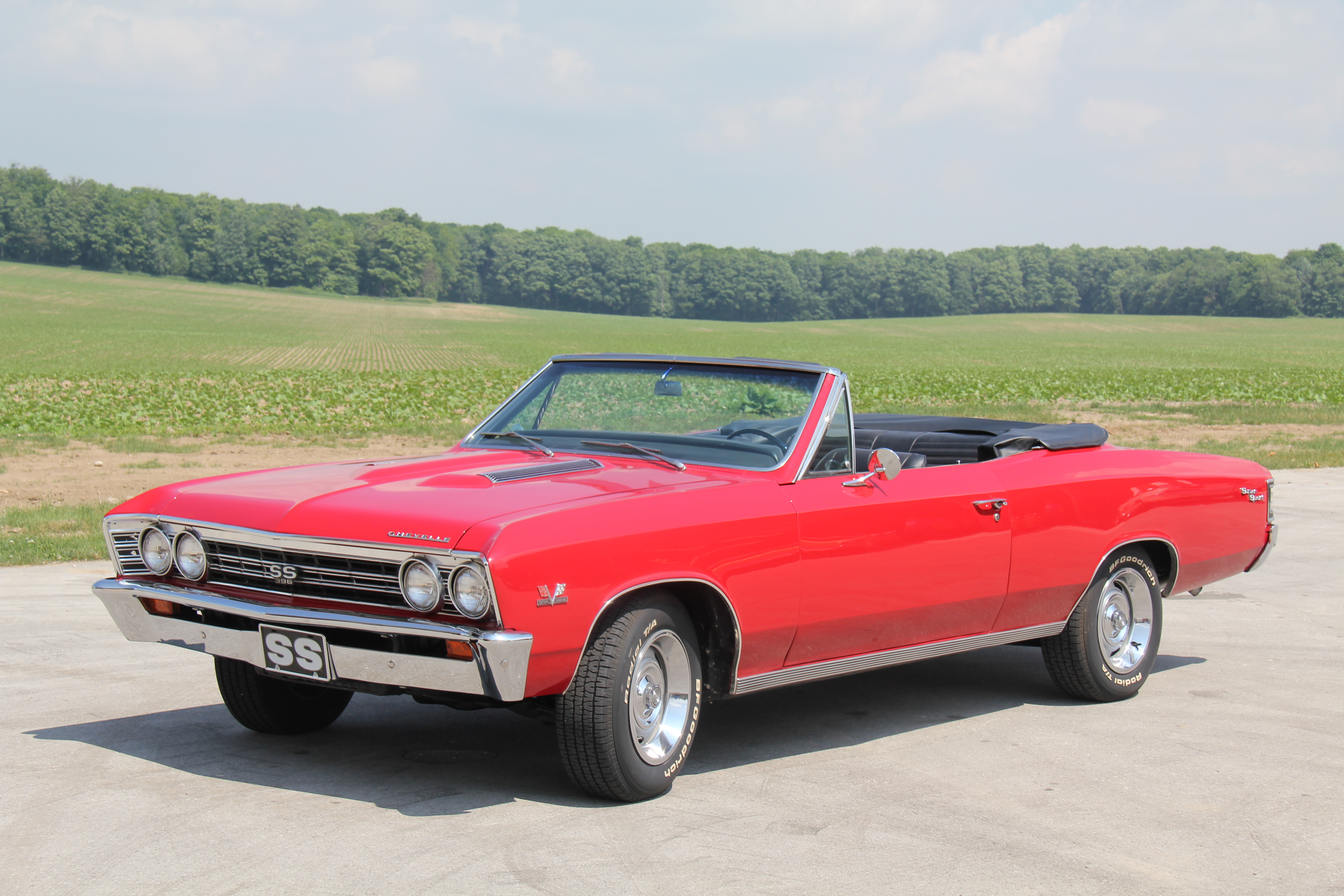 1967 CHEVELLE 396/350HP CONVERTIBLE