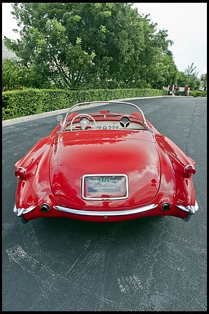 1954 RED CORVETTE