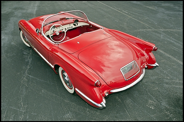 1954 RED CORVETTE