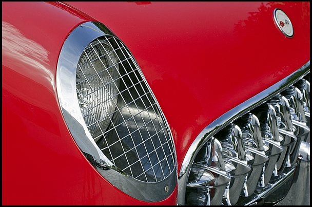 1954 RED CORVETTE