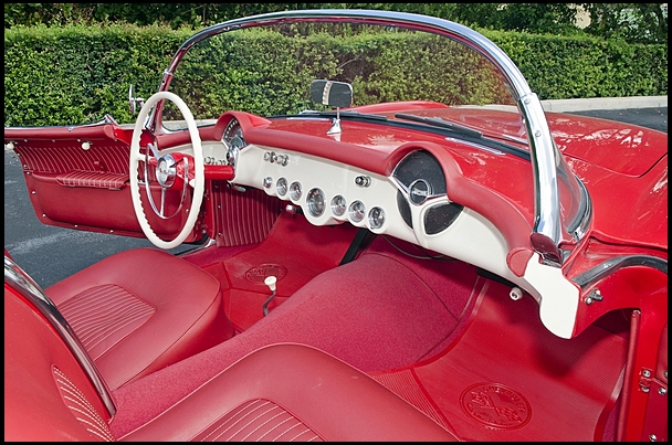 1954 RED CORVETTE