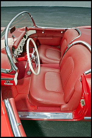 1954 RED CORVETTE