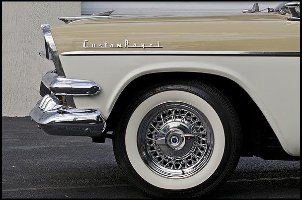 1957 DODGE CUSTOM ROYAL CONVERTIBLE