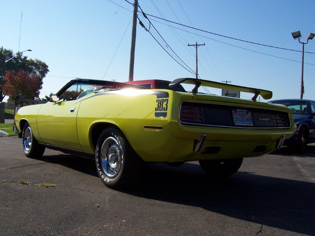 1970 CUDA 383 CONVERTIBLE