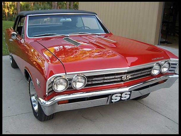 1967 CHEVELLE 396/350HP CONVERTIBLE