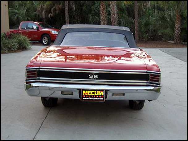 1967 CHEVELLE 396/350HP CONVERTIBLE