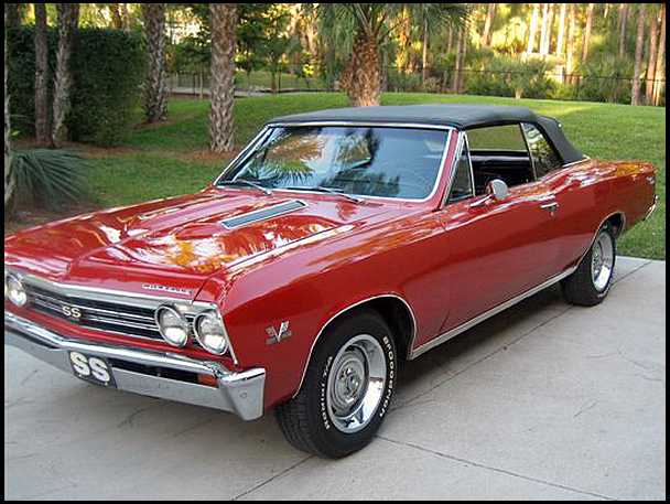 1967 CHEVELLE 396/350HP CONVERTIBLE