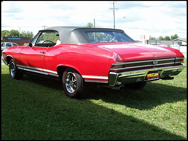 1968 CHEVELLE SS 396 CONVERTIBLE