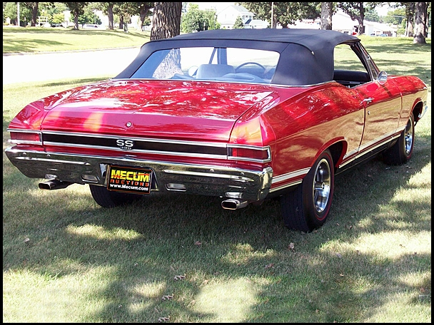 1968 CHEVELLE SS 396 CONVERTIBLE