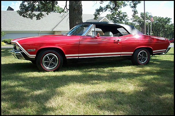 1968 CHEVELLE SS 396 CONVERTIBLE