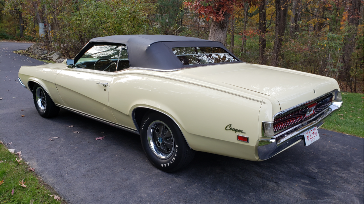 1969 COUGAR 428 CJ CONVERTIBLE