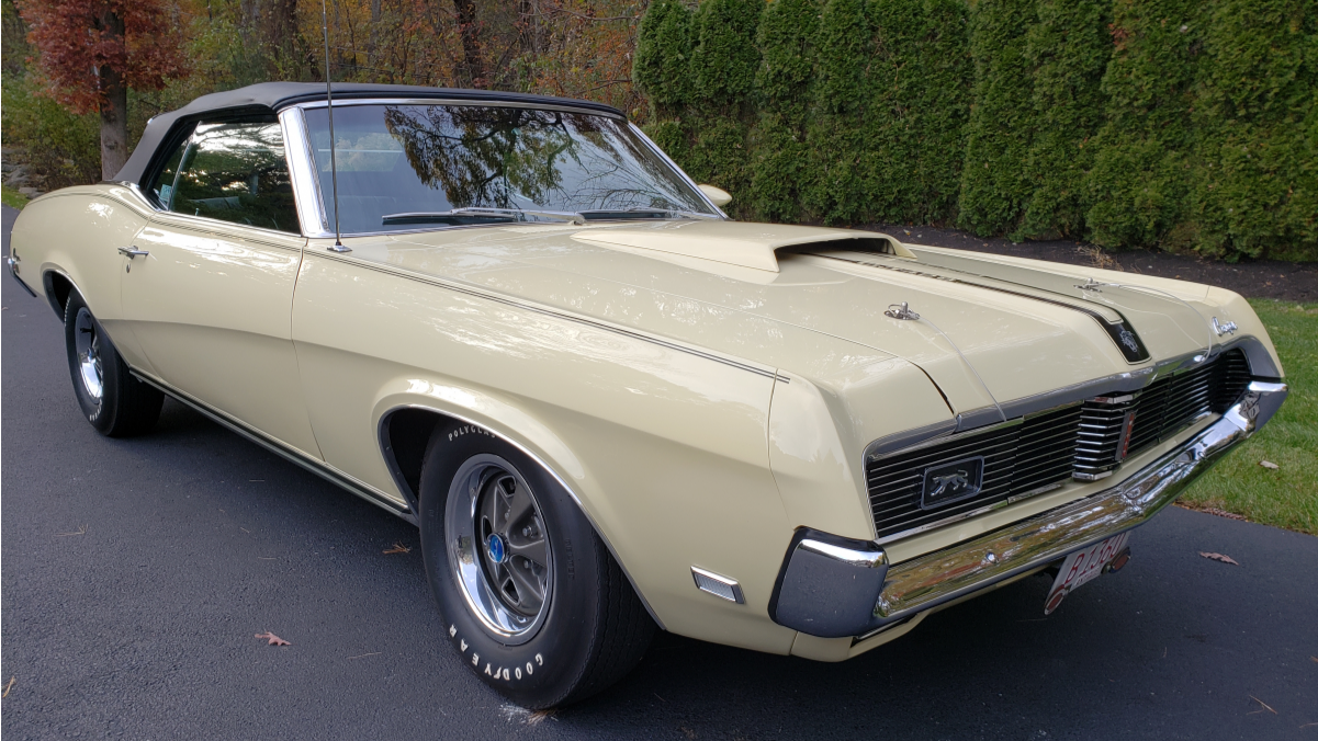 1969 COUGAR 428 CJ CONVERTIBLE