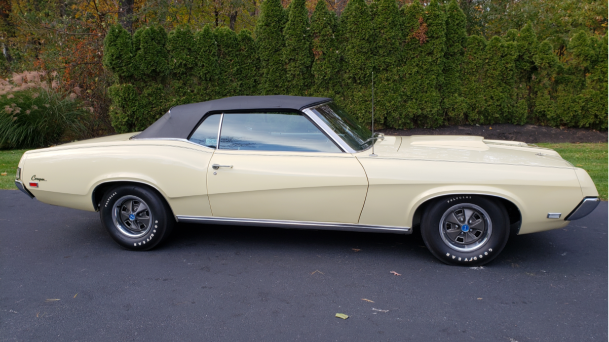 1969 COUGAR 428 CJ CONVERTIBLE