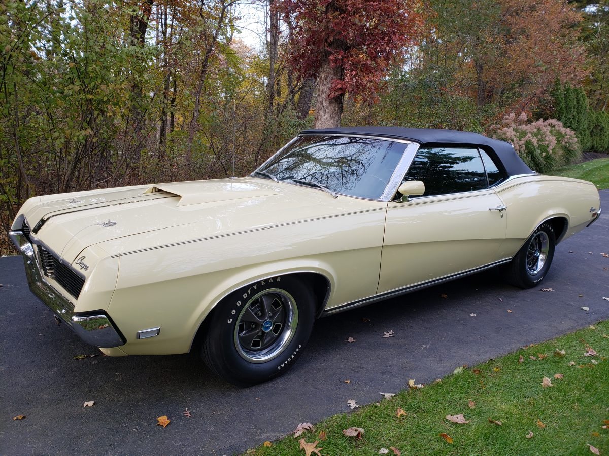 1969 COUGAR 428 CJ CONVERTIBLE